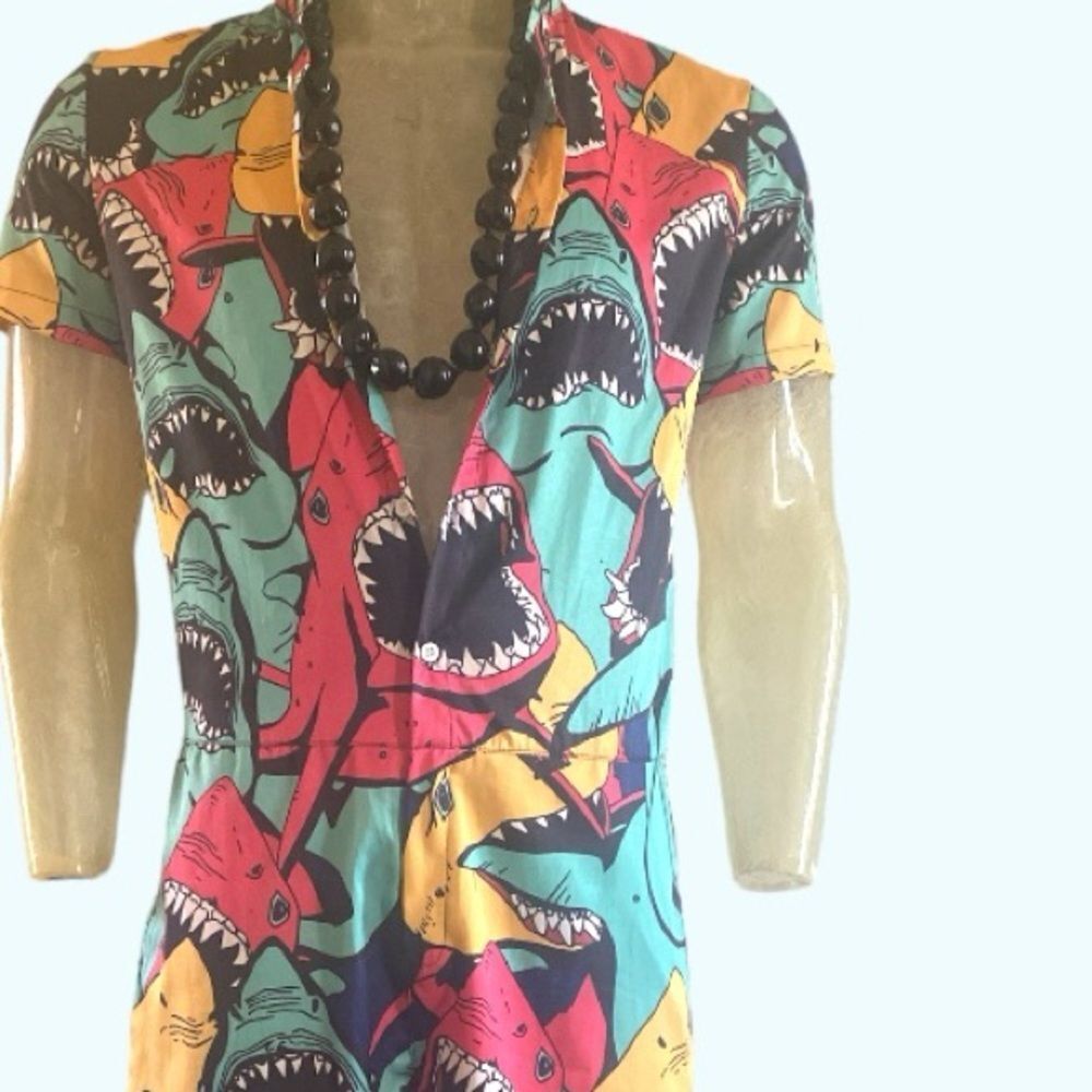 Shark Attack Romper - image 6